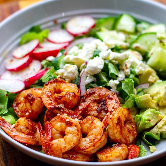 Grilled Shrimp Salad