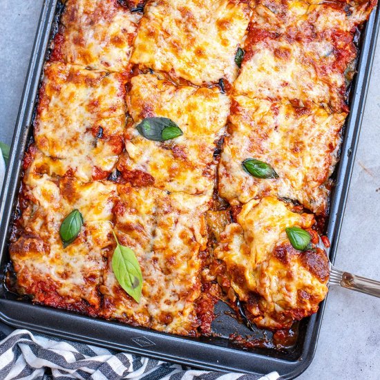 Baked Italian Eggplant Parmigiana