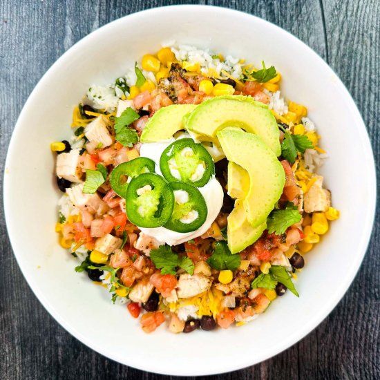 Easy Mexican Rice Bowls