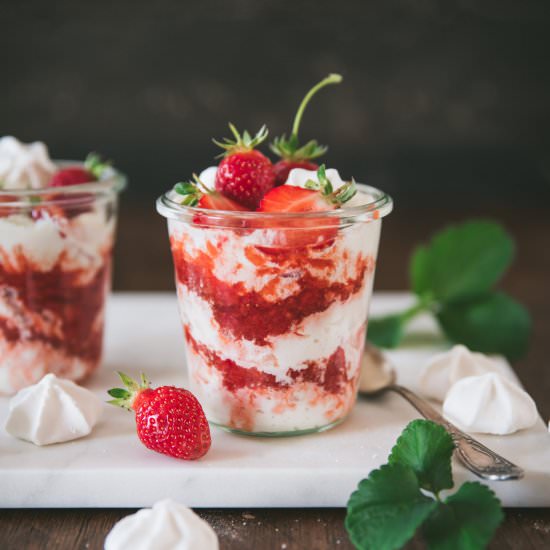 Strawberry Eton Mess