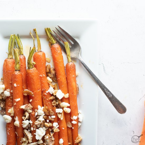 Brown Sugar Honey Glazed Carrots