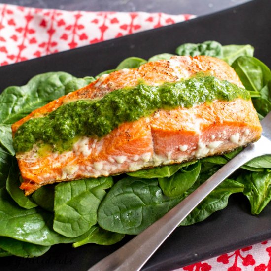 Pesto Salmon