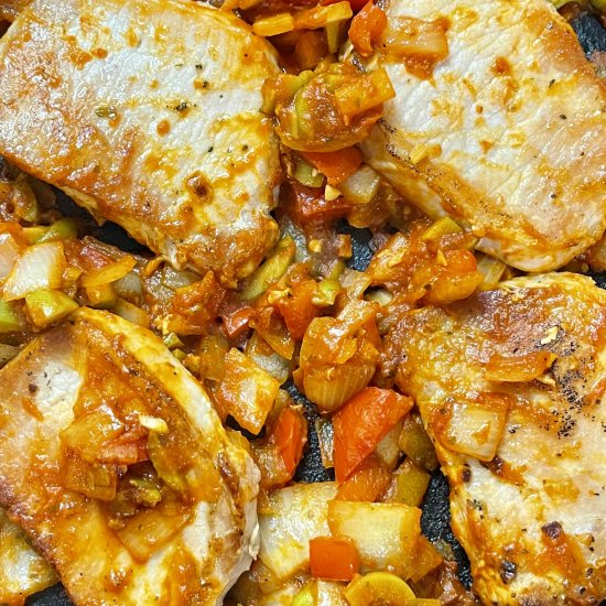 Dominican Pork Chops