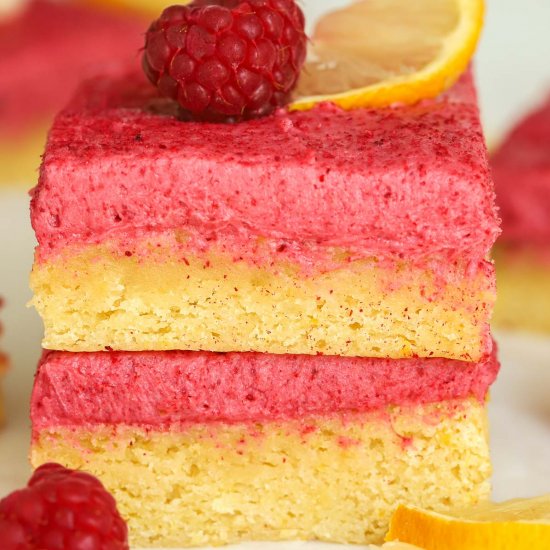 Raspberry Lemon Bars