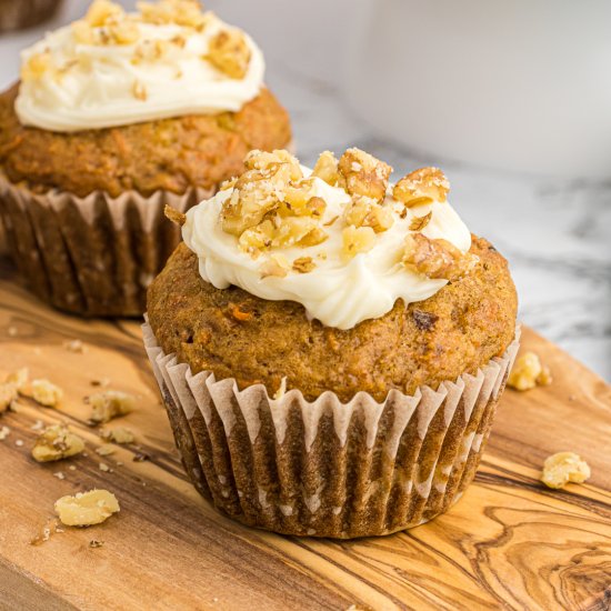 Carrot Cake Muffins