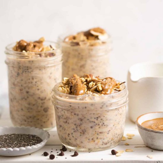 Cookie Dough Overnight Oats