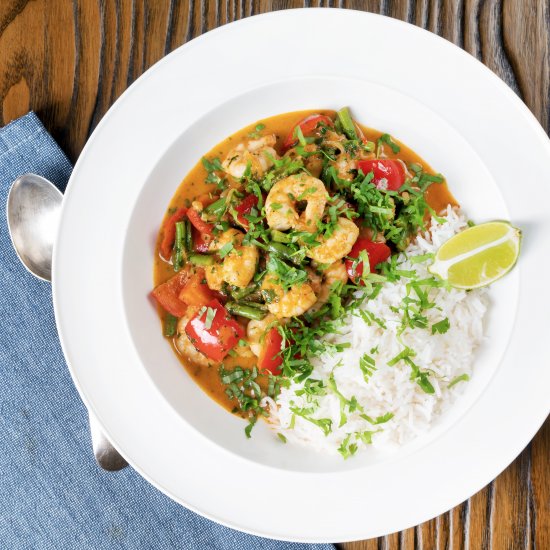 Easy Thai Prawn Panang Curry