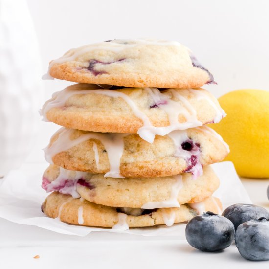 Lemon Blueberry Cookies