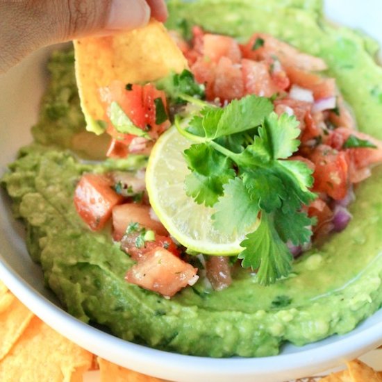 Guacamole with Salsa Fresca Pico