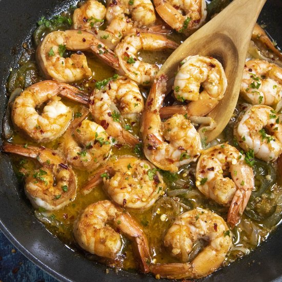 Mexican Garlic Shrimp