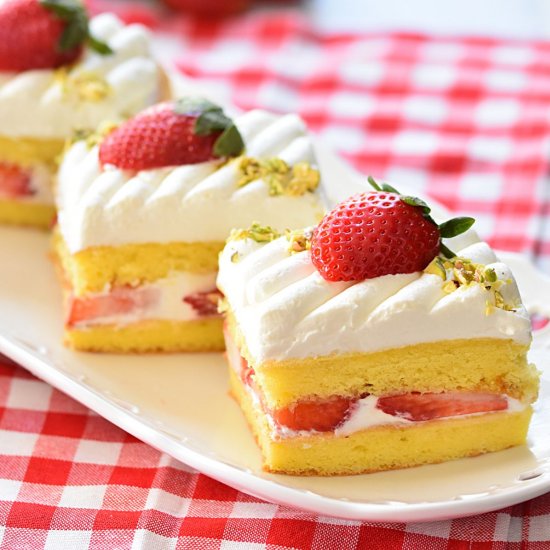 Japanese Strawberry Shortcake