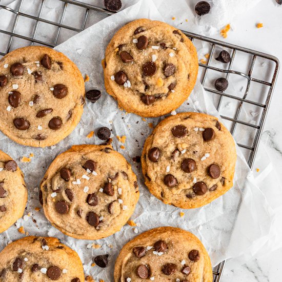 Honey Chocolate Chip Cookies