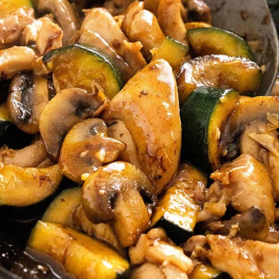 Panda Express Mushroom Chicken