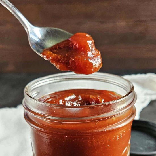 Homemade Easy Apricot BBQ Sauce