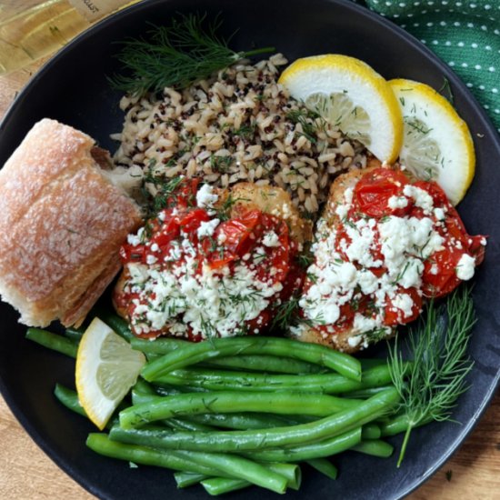 Baked Lemon Grouper