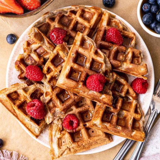 Vegan Protein Waffles