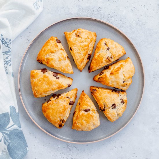 Chocolate Chip Scones