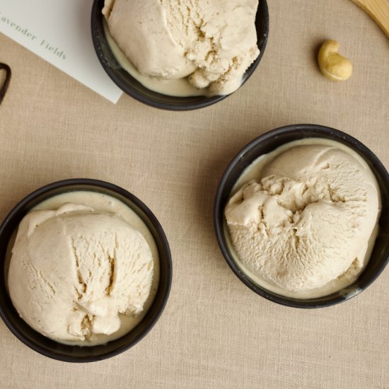 Vegan Vanilla Bean Ice Cream