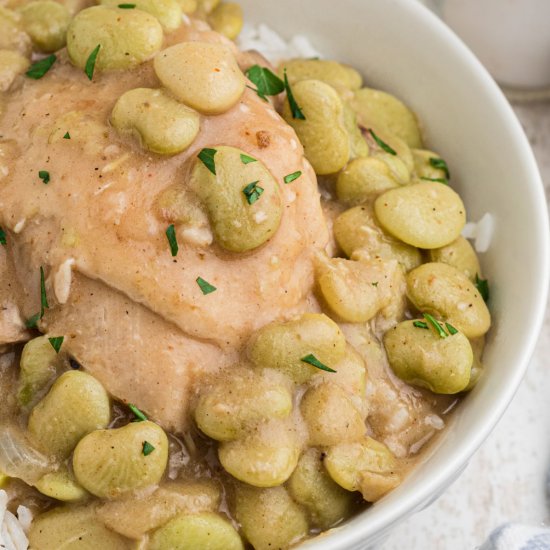 Chicken and Lima Beans