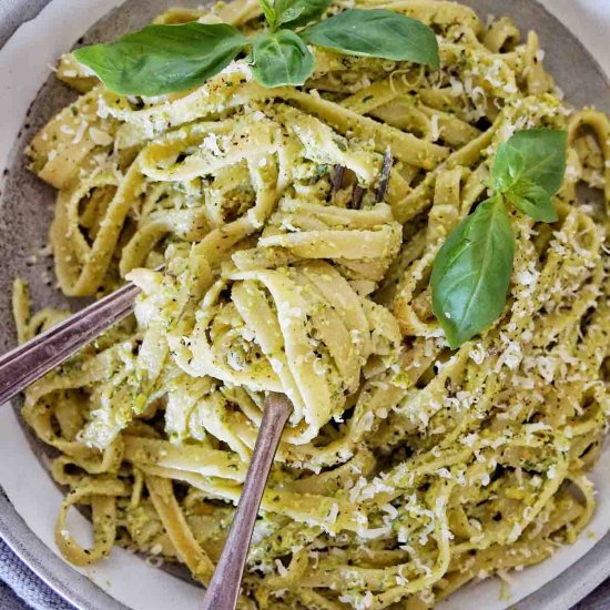 Pesto Fettuccine