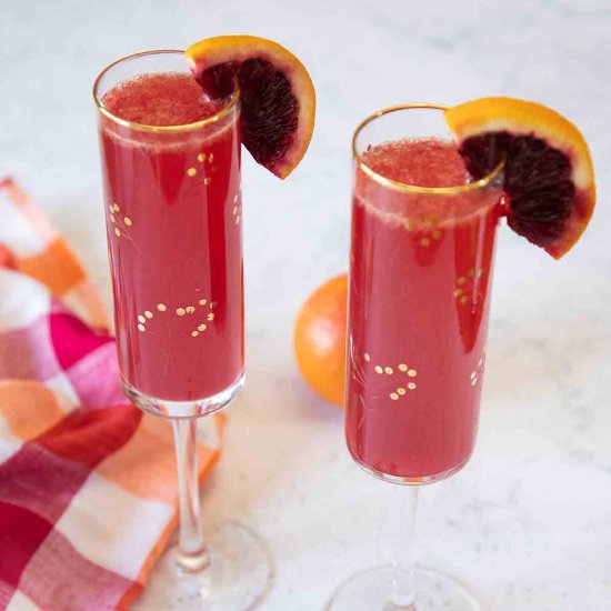 Blood Orange Mimosa