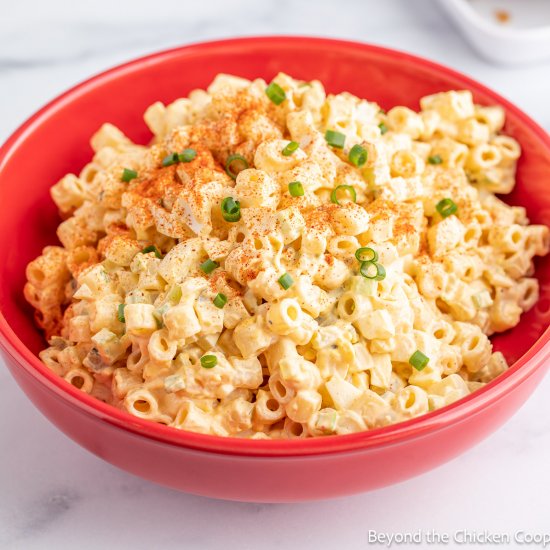 Deviled Egg Pasta Salad