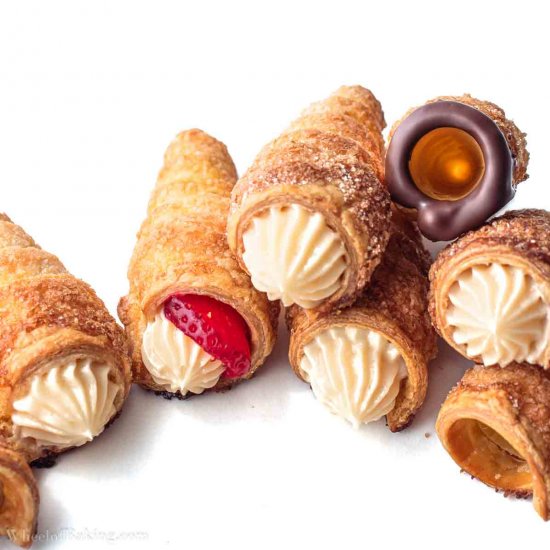 Italian Cream Horns