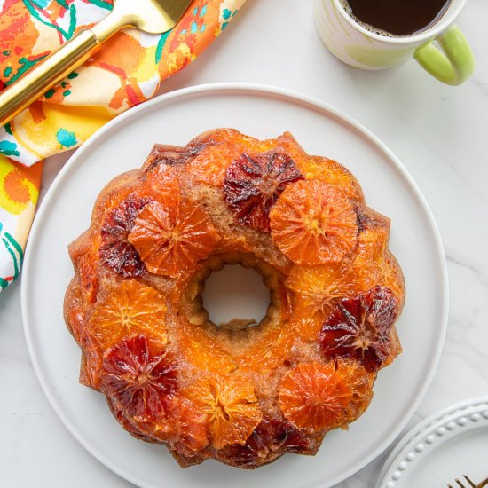 Orange Ginger Coffee Cake