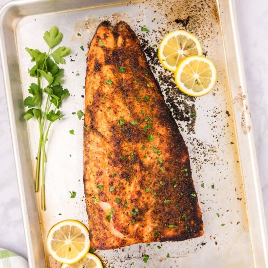 Broiled Salmon