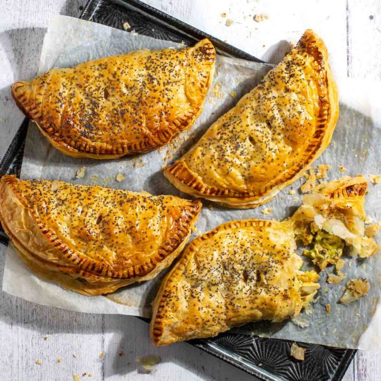 Creamy Chicken and Leek Pies