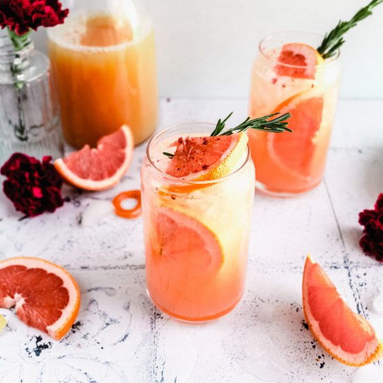 Guava Grapefruit Mocktail