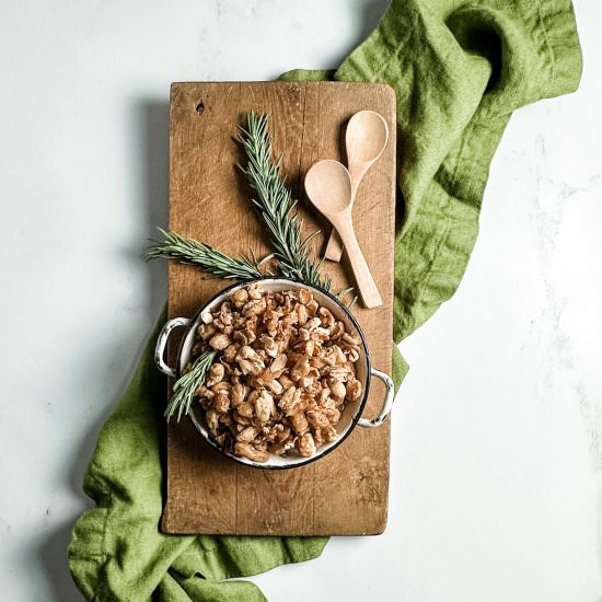 crispy roasted white beans