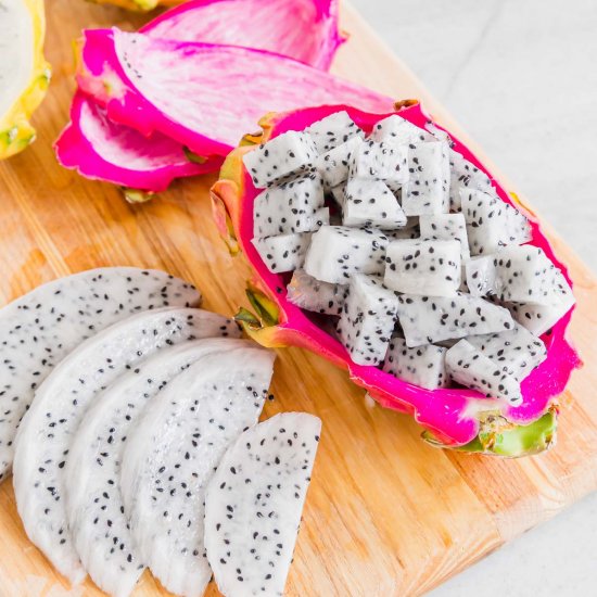 How To Cut Dragon Fruit