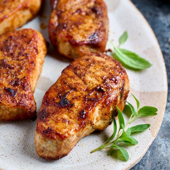 Juicy Air Fryer Pork Chops