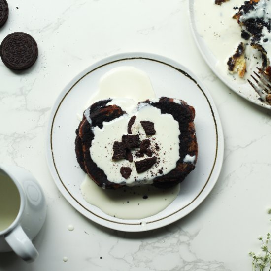 Cookies and Cream French Toast