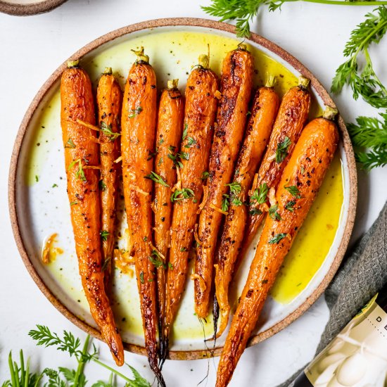 Curry Roasted Carrots