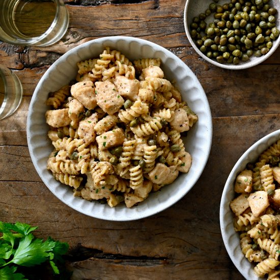 Chicken Piccata Pasta