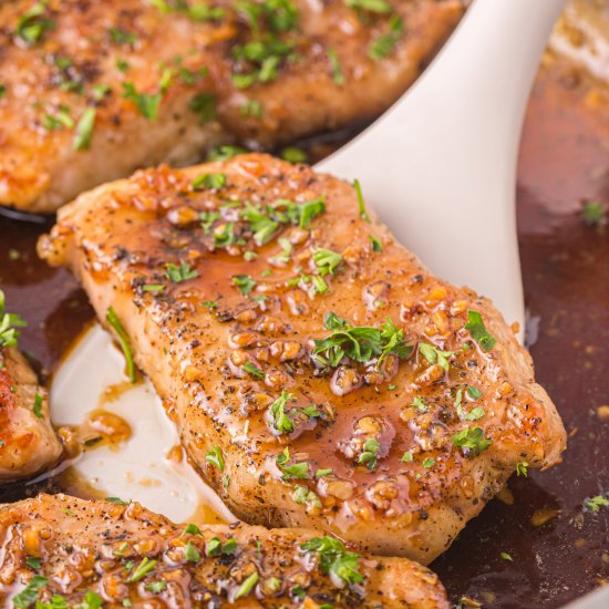 Honey Garlic Pork Chops