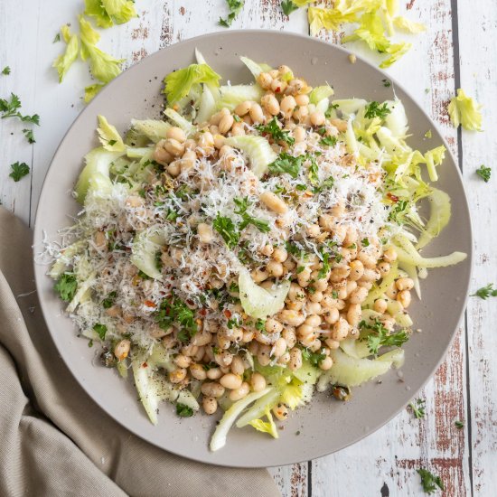 Little White Bean & Celery Salad