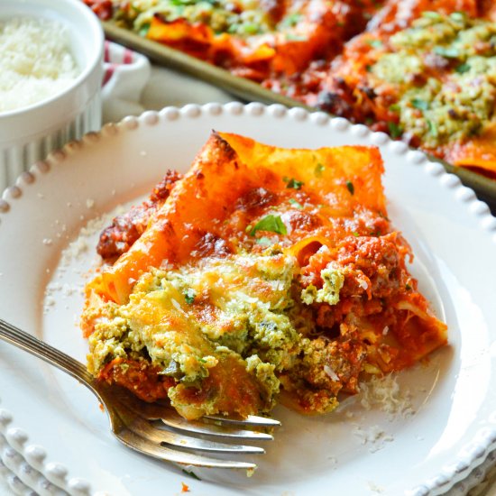 Giada’s Sheet Pan Lasagna