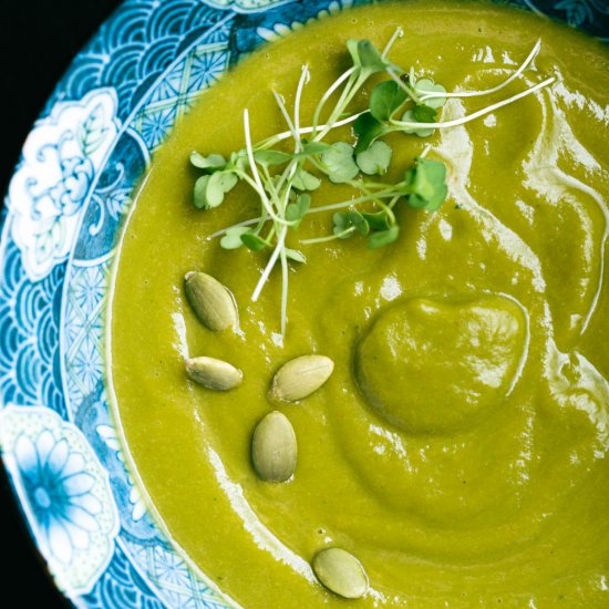 Broccoli Sweet Potato Soup