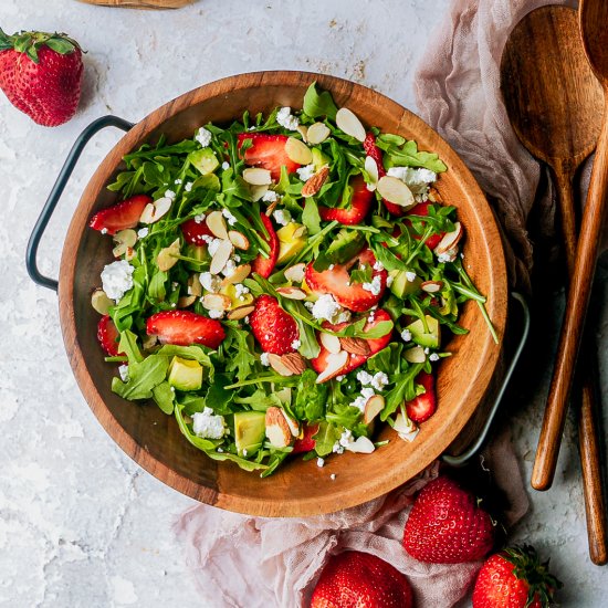 Strawberry Goat Cheese Salad