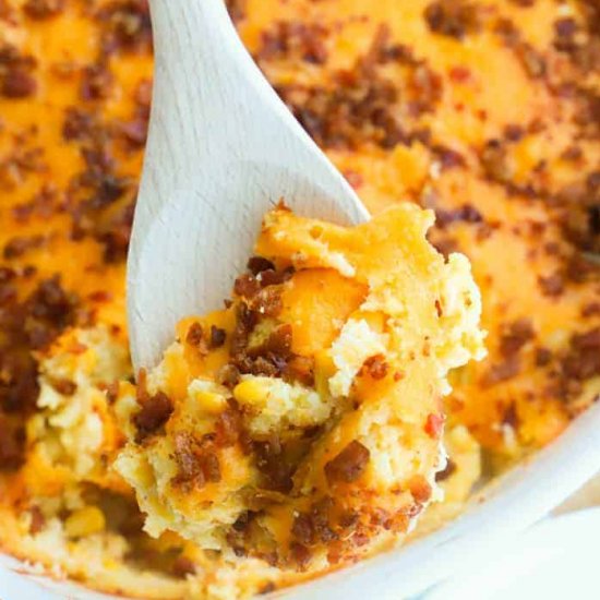 Bacon and Corn Casserole