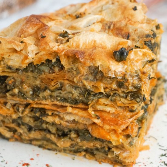 Vegan Spinach Pie