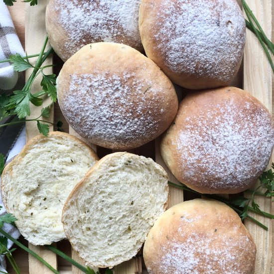 Sour Cream & Chive Potato Rolls