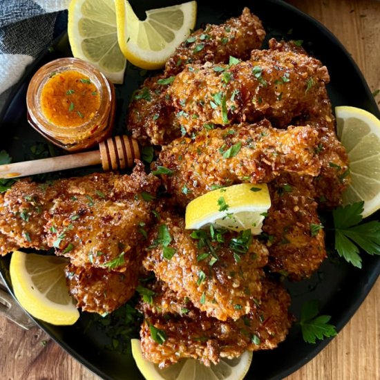 Air Fryer Hot Honey Chicken