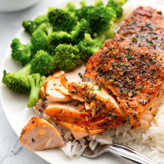 Easy Air Fryer Salmon