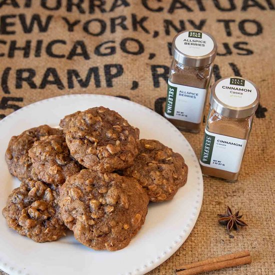 Applesauce Oatmeal Cookies