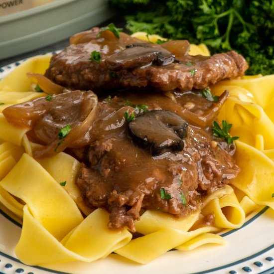 Crock Pot Cube Steak