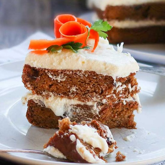 vegan gluten free carrot cake